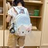 Schoolbag Soft Cute Cartoon Cat Children's Kindergarten Small Schoolbag 1-1 Years Old Male and Female Treasure School Season Cute Burden Reduction 