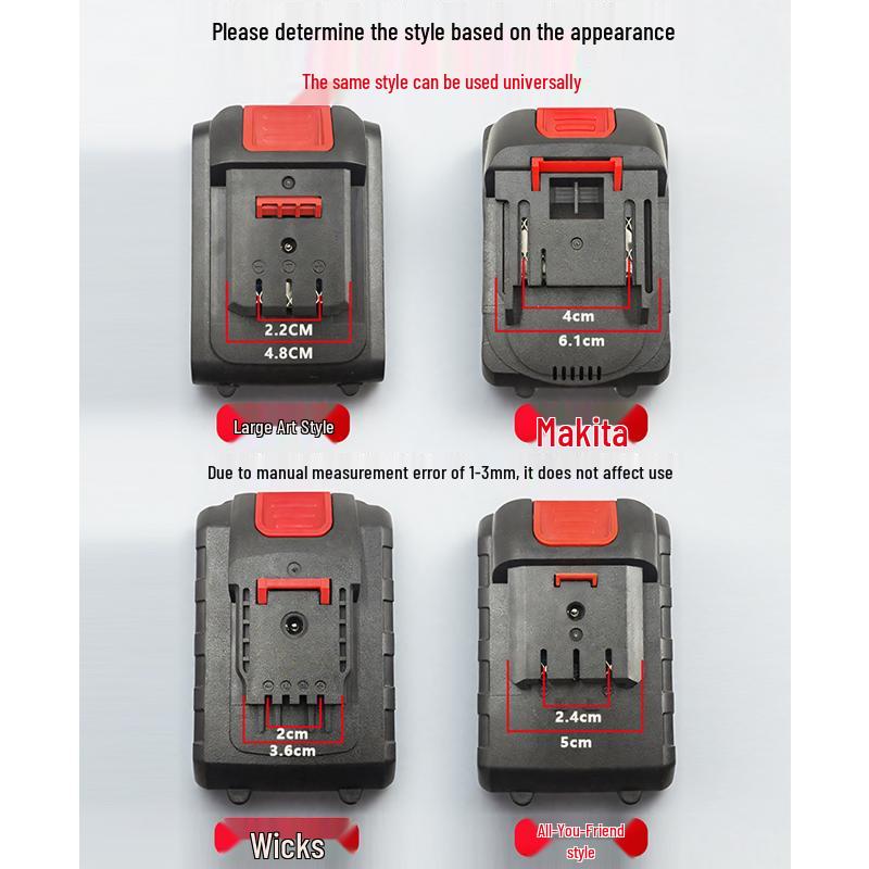 21V Lithium Battery for Electric Drill Tools - Universal High-Capacity 36VF/48V Pistol & Hand Drill Driver