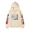 Record of Ragnarok Thor Manga Hoodie Vertikaler Japanischer Chinesischer Text Drachenprint Anime Pullover Sweatshirt