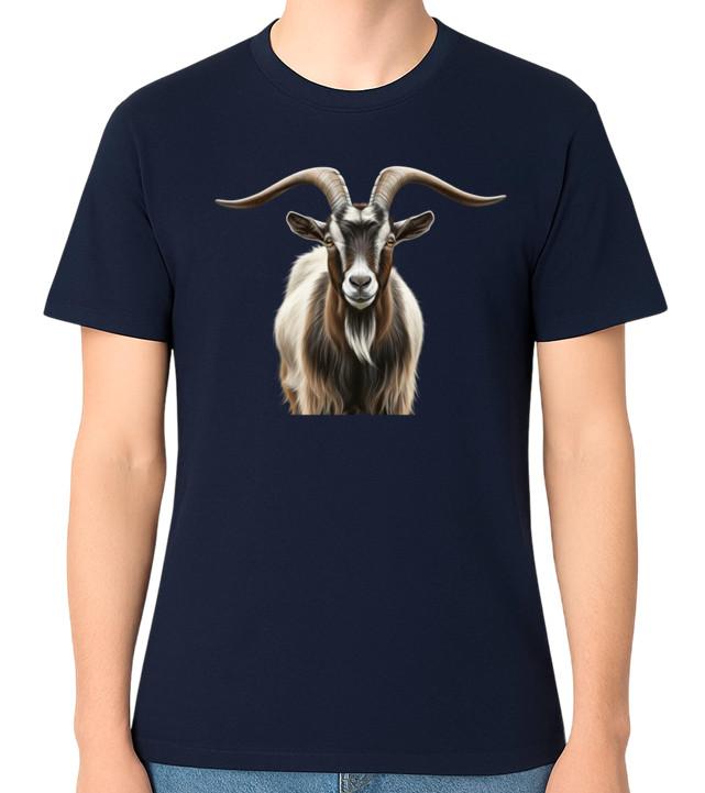 

Realistic Goat Head Farm Animal Portrait T-Shirt Rustic Ranch Gift Farmer Tee 5XL різнокольоровий