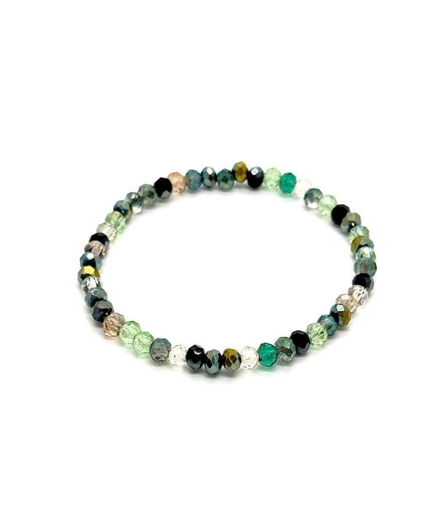 Monoflux Glint Line Bracelet _ Green Glint