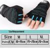 Fitness Half Finger Gloves Wrist Guard Sports Dumbbell Riding Non Slip Exercise Training Cycling Workout Glove for Men Women