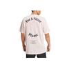 Adidas Les Mills Soft Comfortable Casual Loose Fit Pullover Logo Print Short Sleeve T-Shirt Men T-Shirts Pink White JJ3164