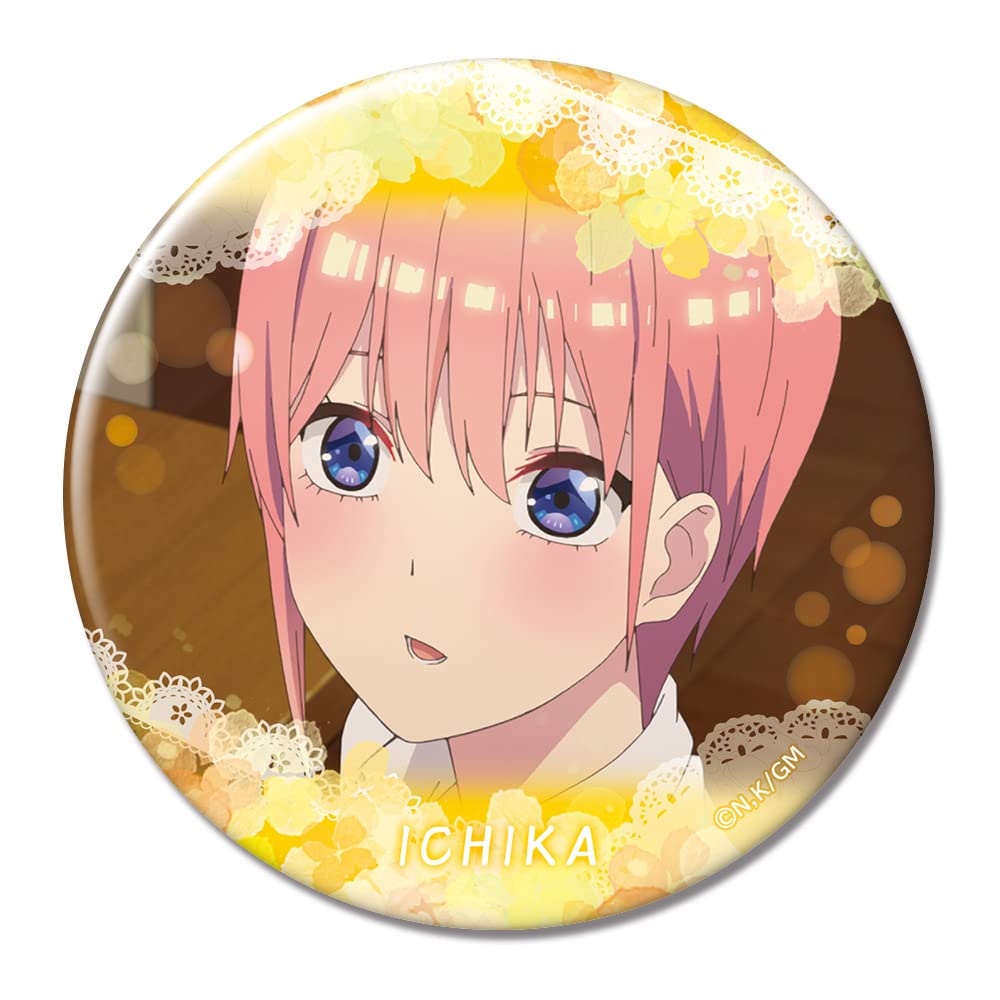 The Quintessential Quintuplets Movie Can Badge Nakano IchikaJ KBAN-G003-m10