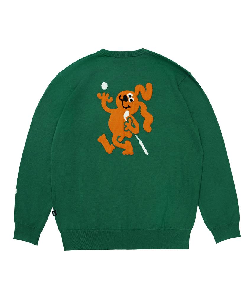 YORF Yorf Knit Crewneck B Rabbit Green