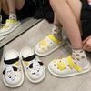 New hole shoes slippers women's summer thick soles go out summer sandals seaside wear cute