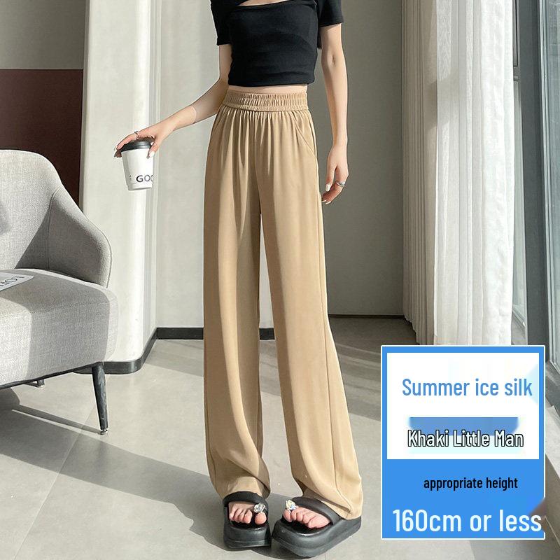 Women s Summer 2026 High-Waisted Loose Straight-Leg Pants XXXL (156-170 lbs)