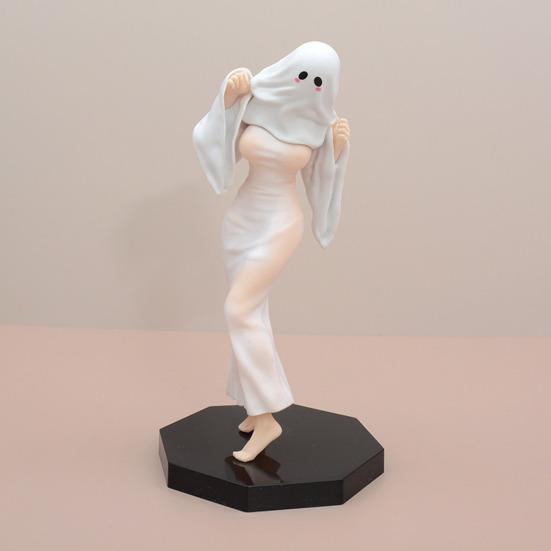 Lady Ghost Figur PVC Anzieh-Geist Anime Mädchen Figur Statue Halloween Gruselig Cosplay Geistermädchen Heim Büro Desktop Dekoration Ornament