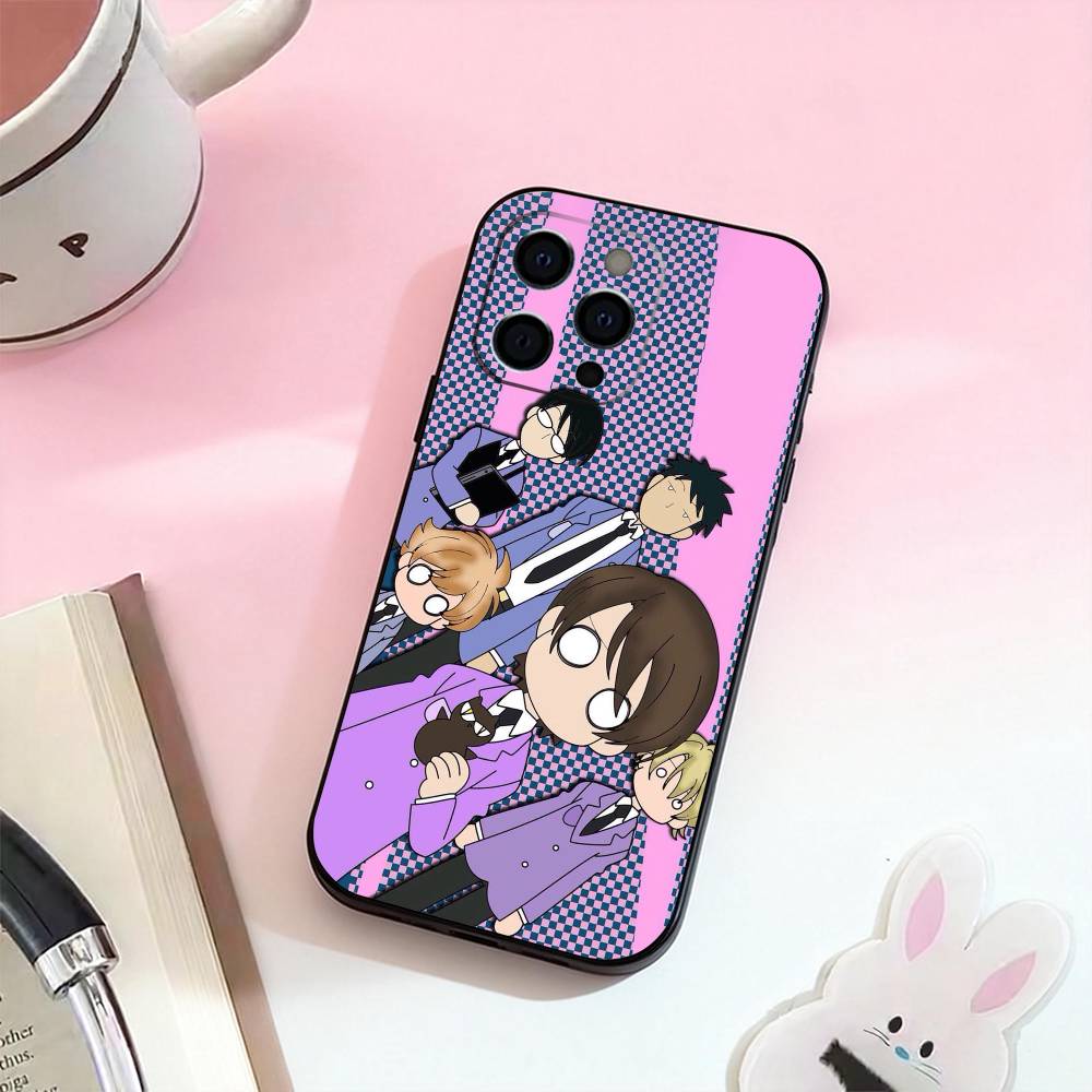 Anime Ouran High School Host C-Club Phone Case Silicone Soft For IPhone 17,16,15,14,13,12,11,XS,Plus Pro Max