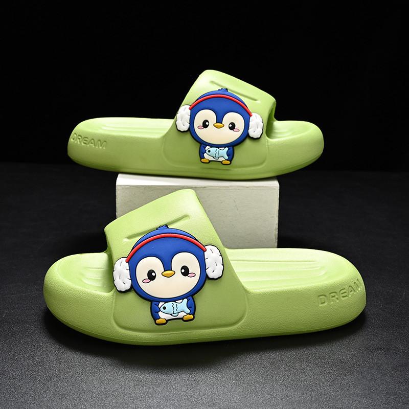 And Functional Stylish Boys And Girls Indoor Slippers Soft Eva Material Anti Slip Cartoon Design Perfect For Home Use Various In