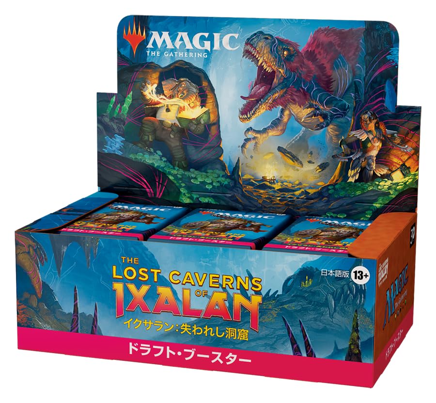 Wizards of the Coast Magic the Gathering Ixalan: The Lost Caverns Draft Booster (Japanese, 36 Packs) MTG Trading Card Wizards of the Coast D23881400
