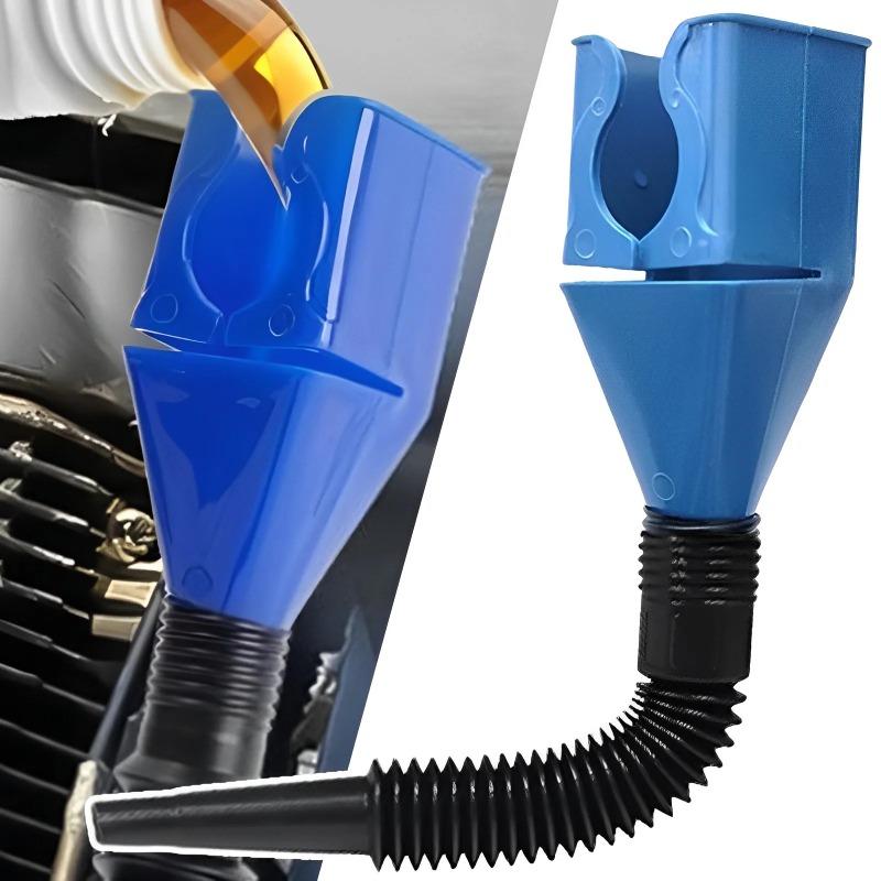 Telescopic Car Refueling Funnel Engine Oil Funnel Filter Transfer for Car Oil Change Filling Tools Auto Accessories