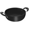 Hard Anodized Deep Kadhai (2.5 litres), Aluminium, Black
