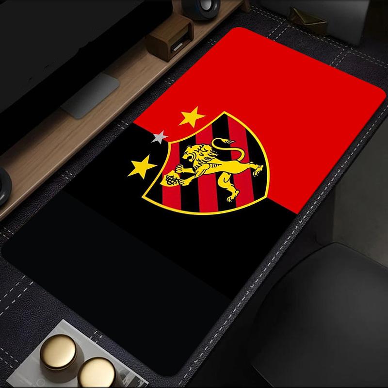 Club De Recife Symbol mouse pad, rubber base, esports desk mat, mouse pad for gamers and office use, gaming desk , easy to clean mat