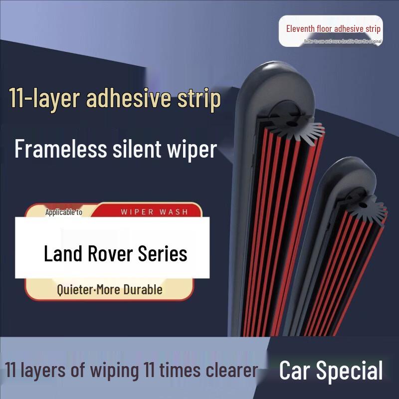 

11 Frameless Silent Wipers for Range Rover, Evoque, Velar, Autobiography, and Discovery Sport Order Note: [Model + Year] No Note