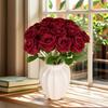 1pc Small Bundle Simulated Rose Bouquet Silk Rose Flower Bouquet  Photography Props