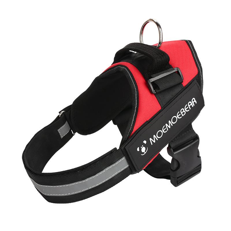 K9 Saddle Style Dog Harness & Leash - Explosion-Proof, Medium/Large Breeds, Border Collie, Golden Retriever