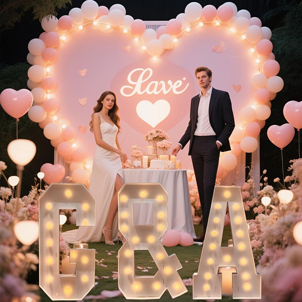 1Pc 120cm Large Size LED KT Board With Clip Support -Birthday Anniversary Parties,Photo Booths Backdrops - Warm Yellow Light (Batteries Not Included)