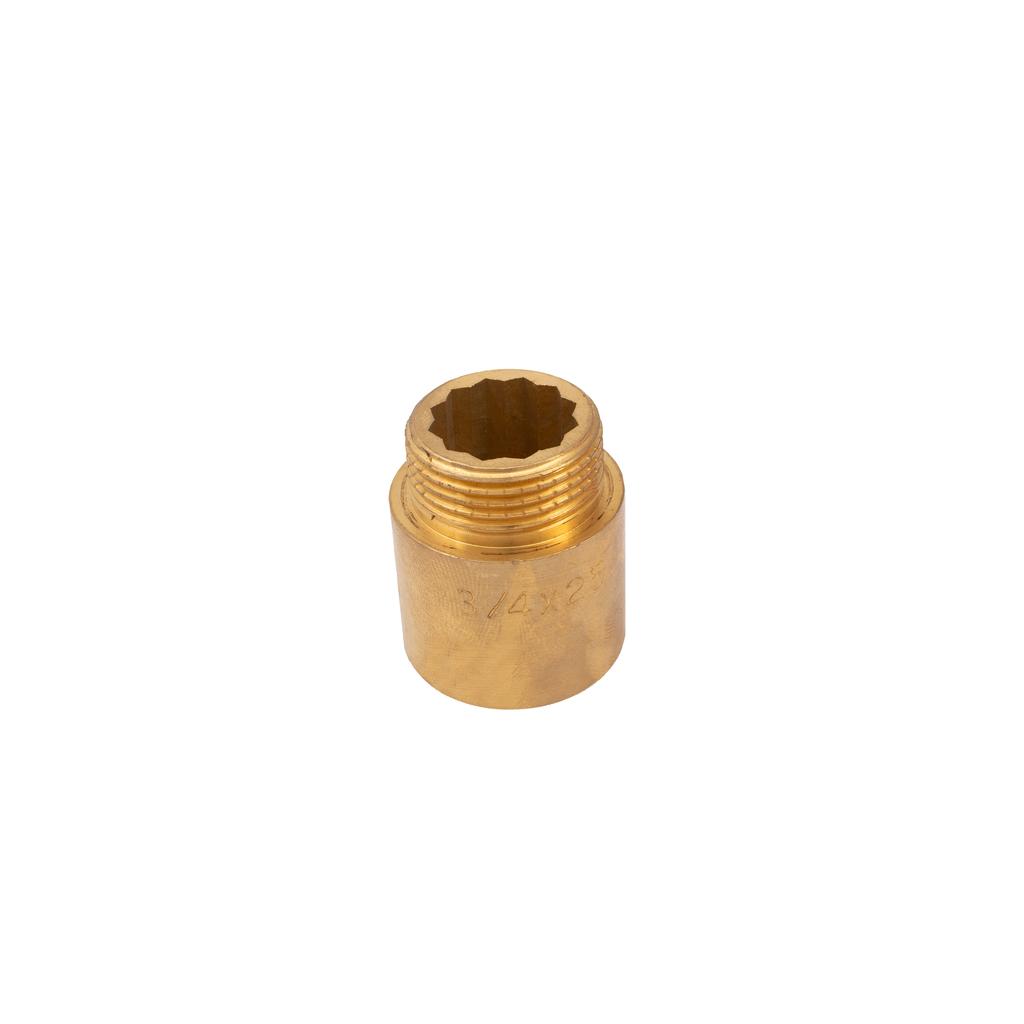 Idmar przedłużka mosiężna 3/4" 15mm do instalacji wodnych