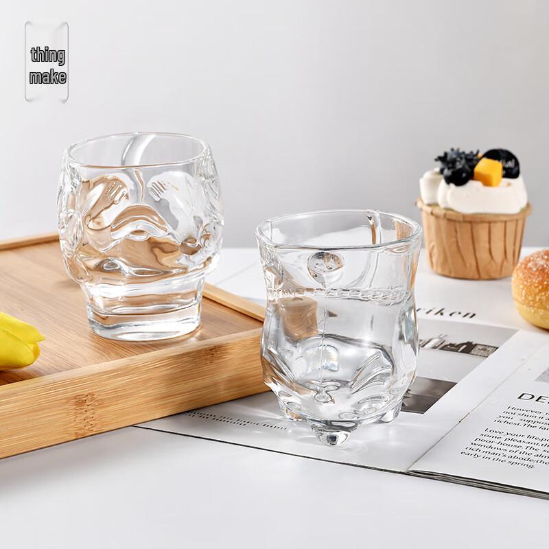 WuZuo Lucky Cat Glass Cups