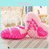 Heartshaped Velvet Love Pillow With Pp Cotton Filling For Valentines Day Gift