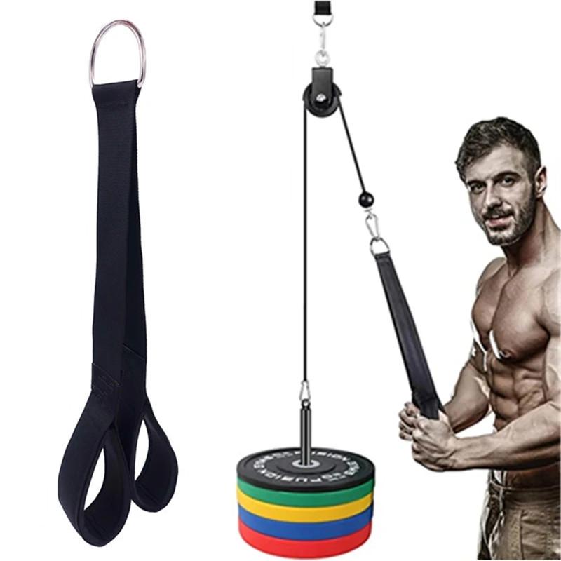 

Фитнес трицепс и Abs Band трицепс веревка тяговый трос для тяжелой атлетики бодибилдинг силовые тренировки 1 шт.