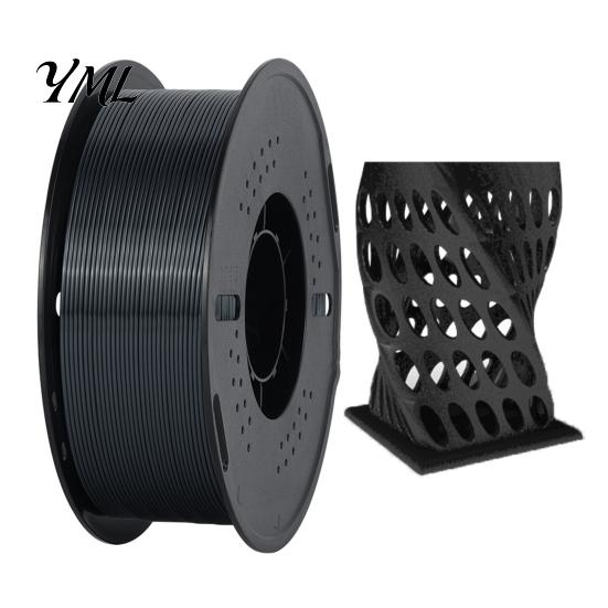 Smooth Finish Filament Silk PLA 3D Printer Filament, 1.75mm 1kg Spool for FDM Accessory Printers, Shiny Metallic DIY Ornaments and Models Satin