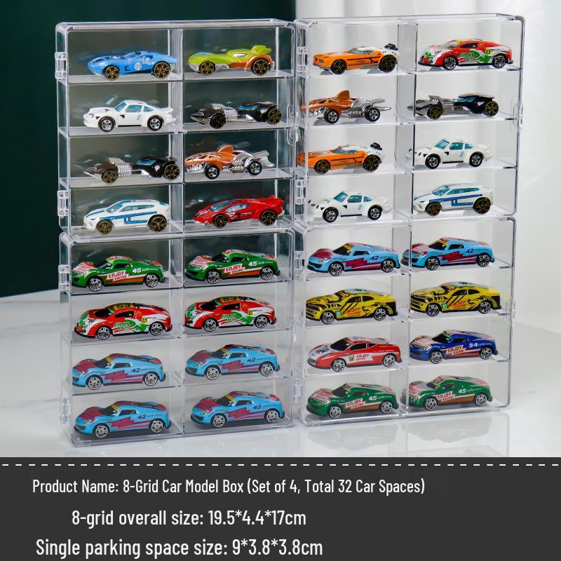Tomica 1:64 Diecast Car Storage Rack for Hot Wheels