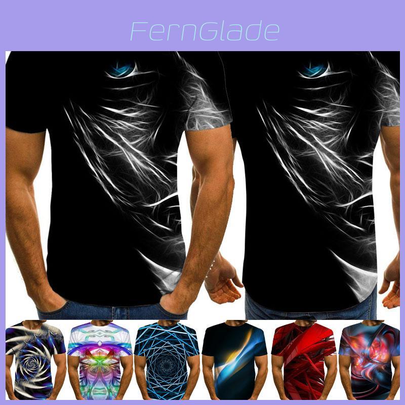 Lebhaftes Lustiges Hypnose 3D T-Shirt Für Männer Und Frauen Mit Weichen Lässigen Kurzen Ärmeln