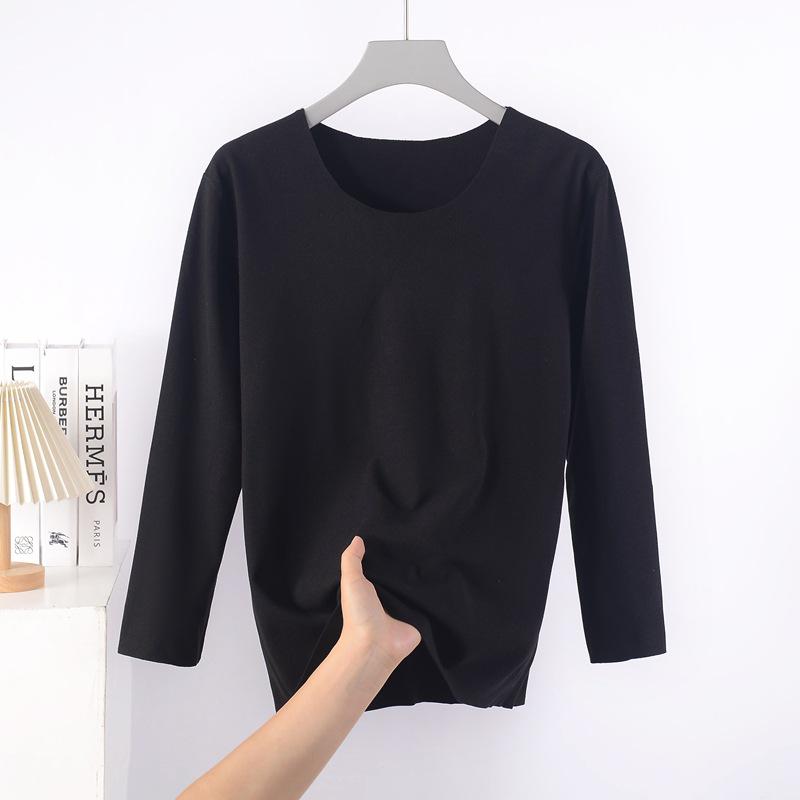 Women s Plus Size Thermal Fleece-Lined Long Sleeve Top 2XL