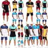 Stylish Men's Summer Tracksuit Sport Suit T-shirt And Shorts Outfit Set