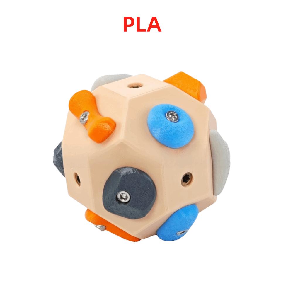 

Finger Strength Training Handcrafted Boulder Block 3D Rock Climbing Ball For Climbing Lover pla