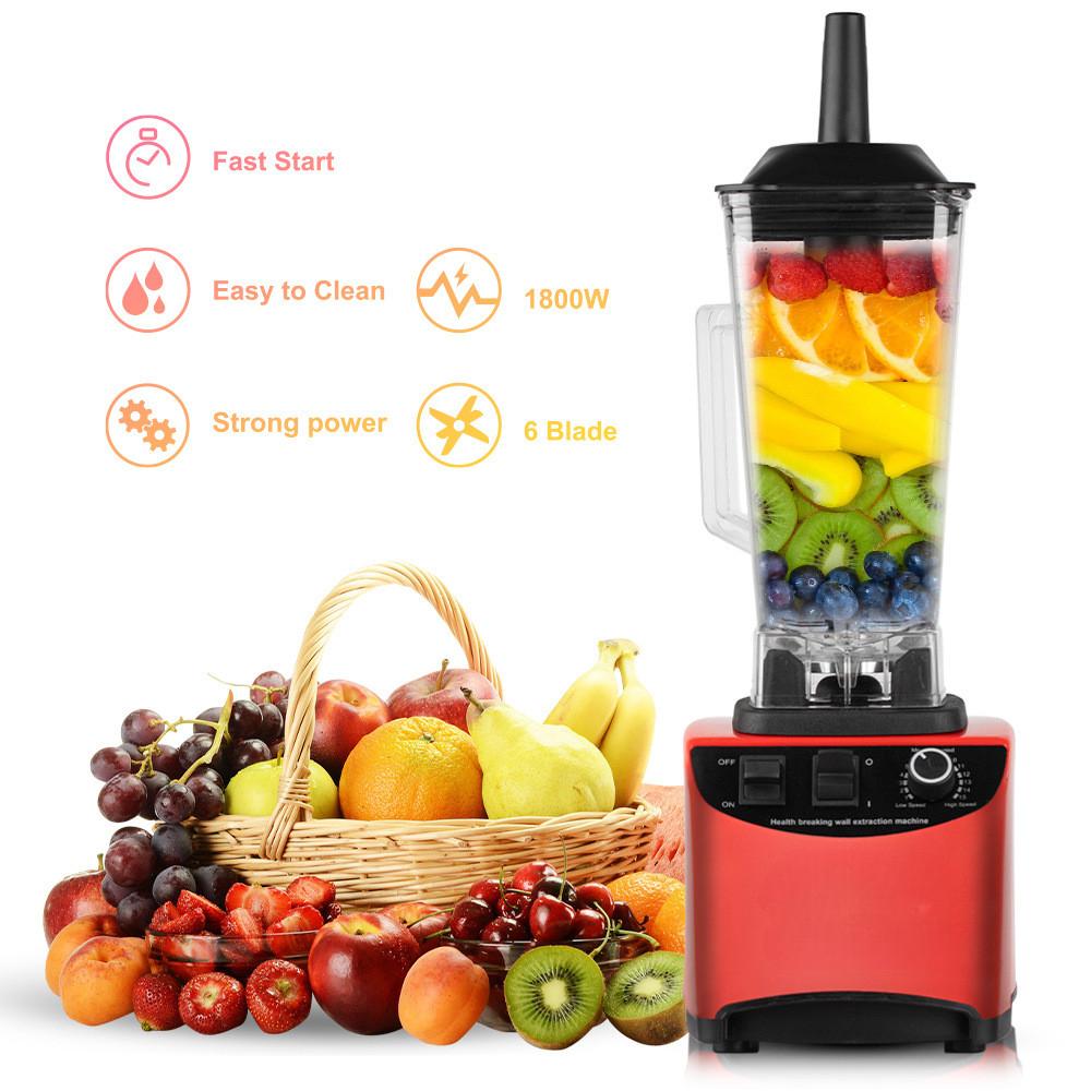 High Power Household Fruit Juicer Kitchen Food Processing Equipment Multi Functional Electric Food Blender