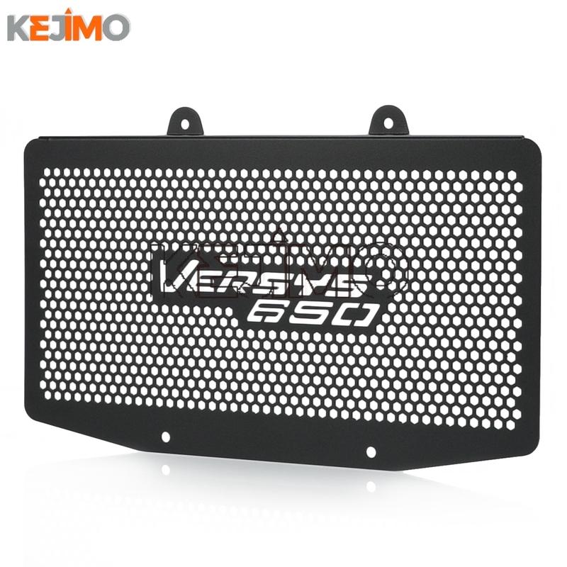 FOR KAWASAKI VERSYS650 ABS Versys650 KLE650 2007-2014 2013 2012 2011 Motorcycle Radiator Guard Tank Grille Protector Mesh Cover