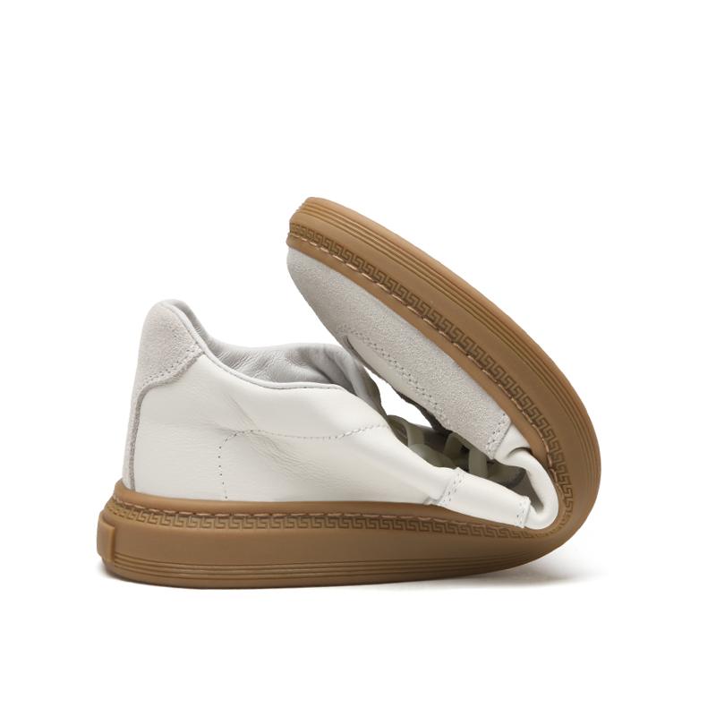 Luxury Brand Sneakers for Men Breathable Casual Walking Sports Running Shoes Ourdoor Travel Footwear Lace-up Solid Classic Flats