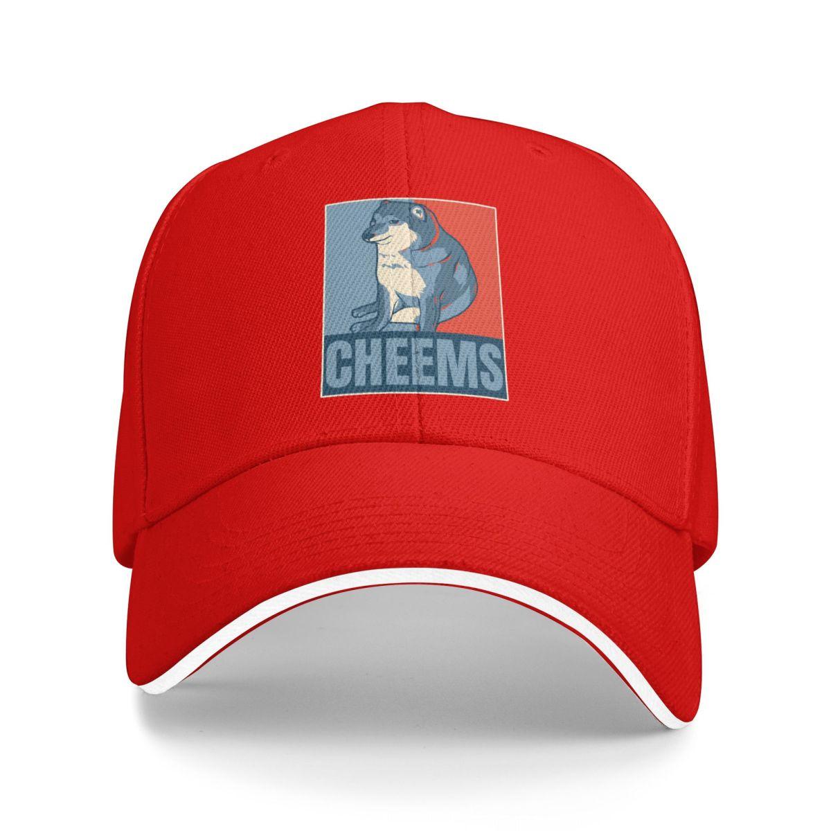 Baseball Caps Meme Balltze Cheems RIP Funny Doge Grpahic Graphic Female Male Outdoor Spring Hats One Size