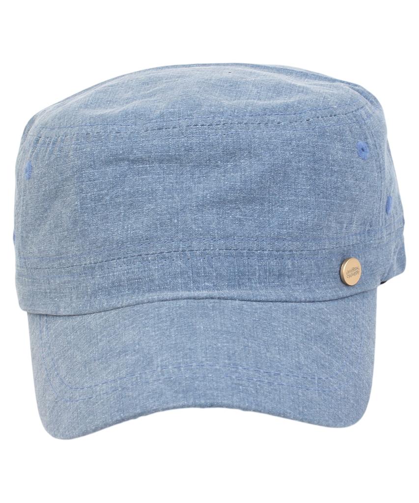 Yunibeosyeolkemiseuteuli Washing Blue Logo Workcap Marine Cap