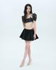 Leobyui Multi-Circle Skirt Black