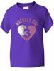 Birthday Girl Age 3 Three Girls Kids T-Shirt In Glitter Birthday Gift Age 1-13