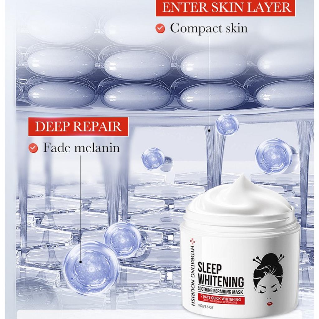 Moisturizing And Repairing Dry And Cracked Skin ,Whitening, Soothing, Moisturizing Facial Mask Sleep Facial Mask 100g