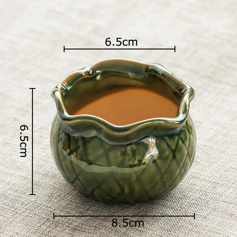 Multiple Styles Painted Ceramic Vase Small Plant Pots Table Decoration Flowers Arrangement Flower Vase Room Aesthetic Decor