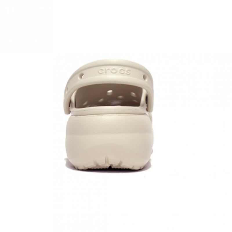 Crocs Classic Platform Common Slippers Bone White 206750 2y2