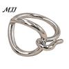 Versatile Scarf Ring Irregular Ring, Elegant Knotted Heart Silk Buckle Clip, Shawl Holder Wrap Fastener for Coat Collar Belt, Fashionable Accessory