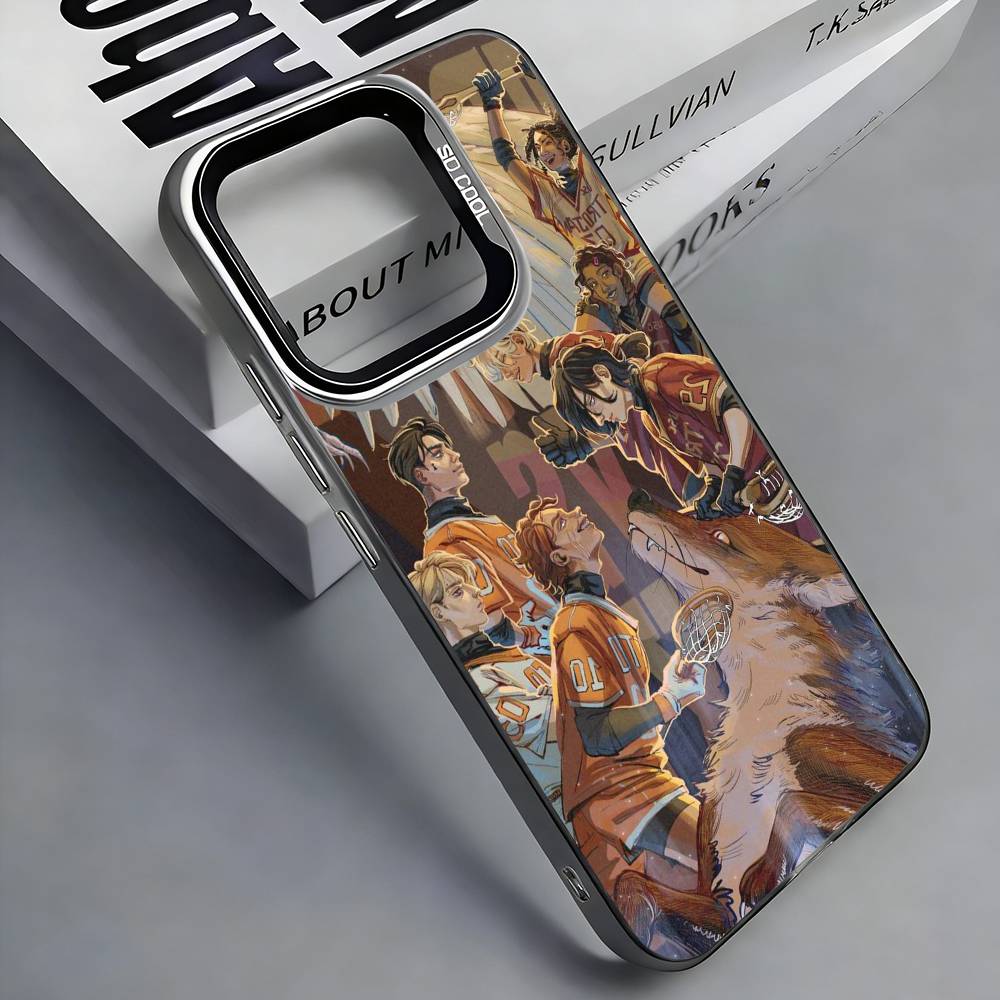 The Foxhole Court AFTG Colorful Silver Back Phone Case For IPhone 17 16 15 14 13 12 11 Plus Pro Max Plus iPhone13