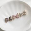 14K Gold Filled Zircon Butterfly Bow Tie Spacer Beads for DIY Jewelry Necklace Crafting