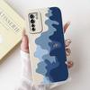 For Oppo F15 CPH2001 6.4" Case Cute Girl Cartoon Cat Soft Silicone TPU Back Cover For Oppo a91 A91 PCPM00 Protective Cases Coque