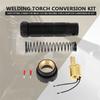 AT19-Euro Fitting Connector Kit Brass CO 2 Mig Welding Torch Adaptor Conversion Kit Set Euro