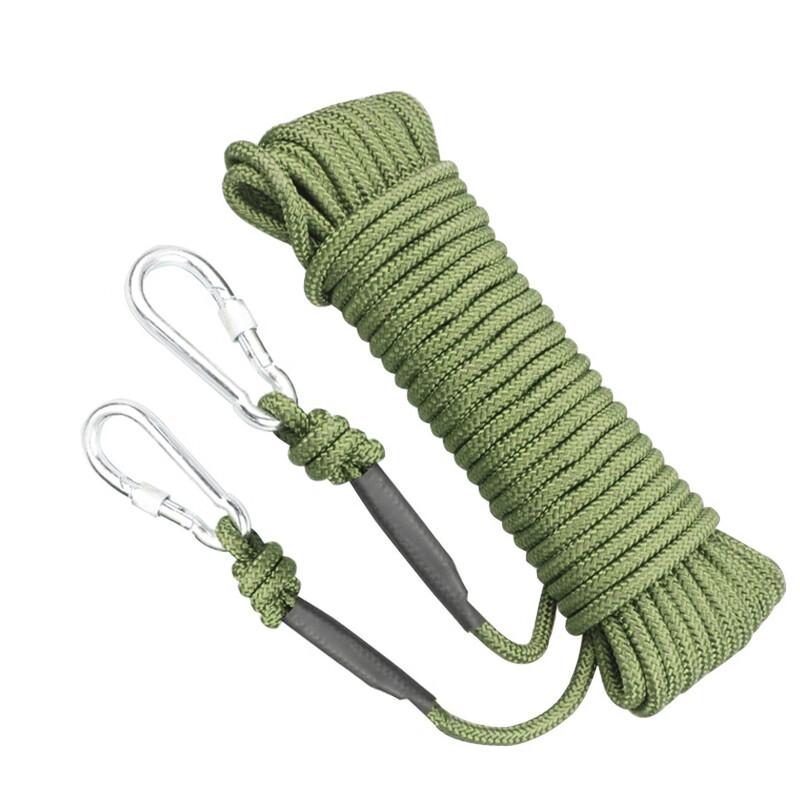 BINGQIKU 8mm Steel Core Safety & Rescue Rope