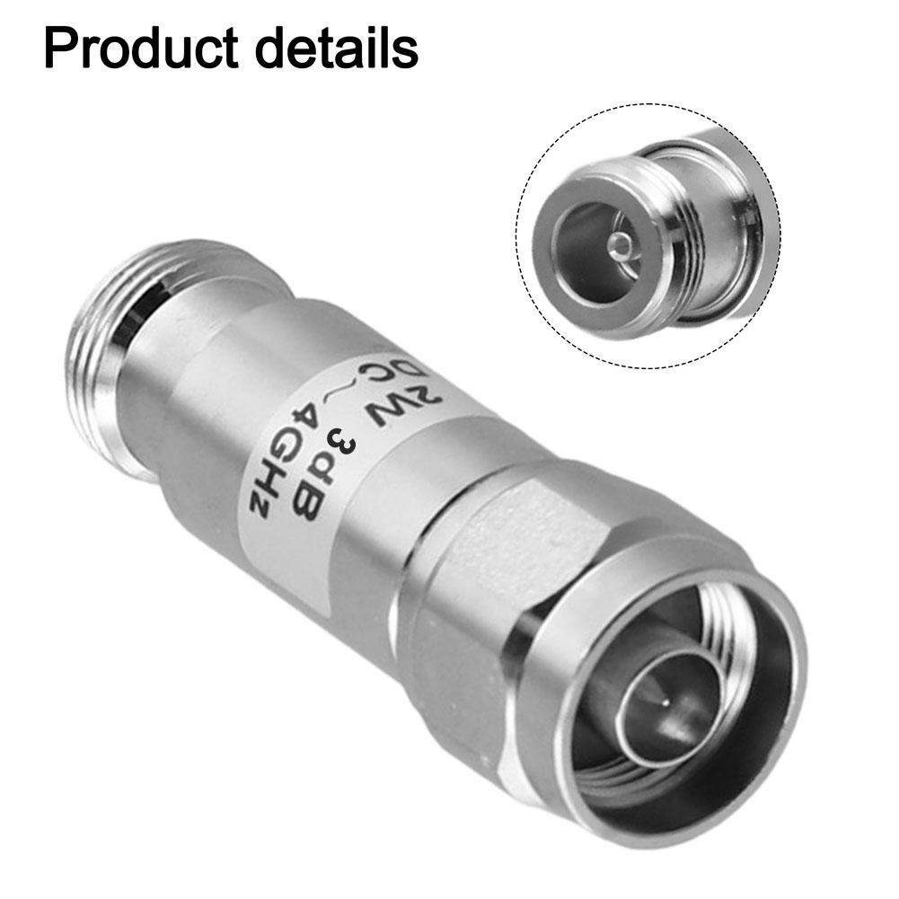 

N-type Fixed Attenuator 2W N-type Male To Female From DC To 4GHz 3DB N-type Male To Female RF Coaxial Fixed Attenuator 50 Ohm China Mainland