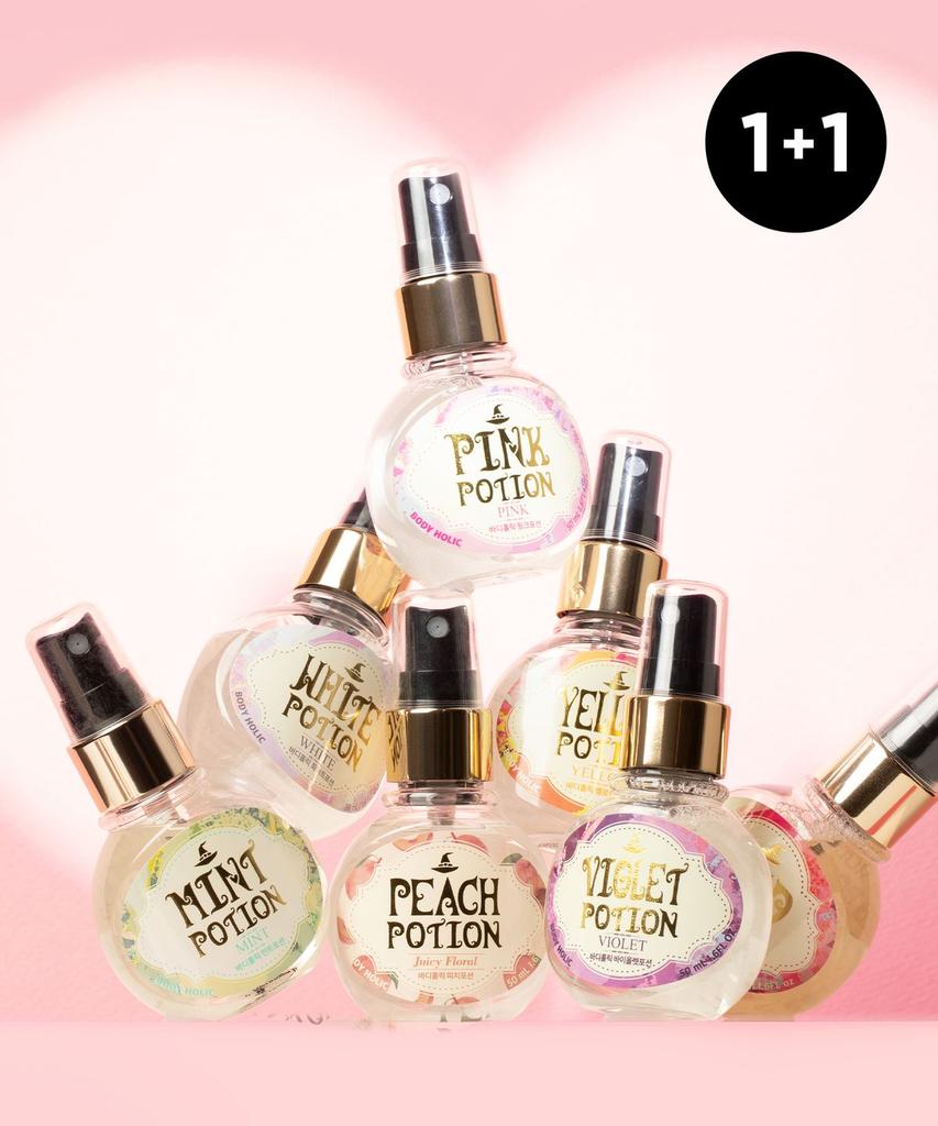 [2-pack] 2 Potion Body Mists of 7 Types